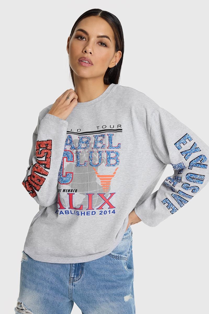 Alix The Label Longsleeve 2602879606 Grijs 1