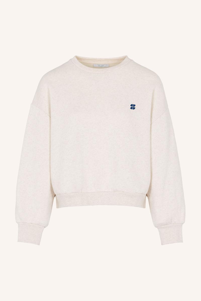 By-Bar Sweater Bibi Logo Off-White 4
