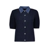 Geisha Vest 64507-10 Blauw 3