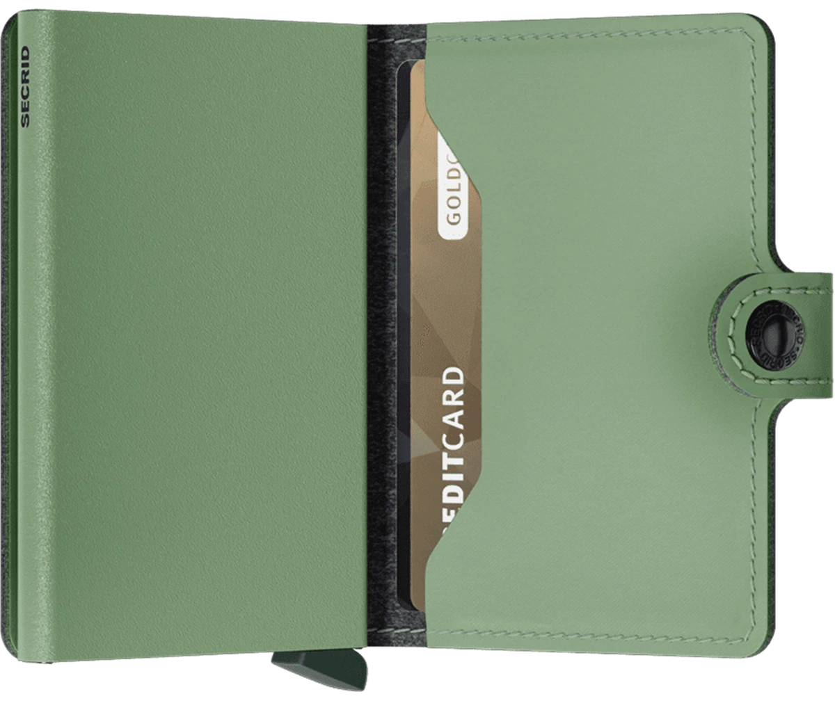 Secrid Wallet Pistachio Groen 4