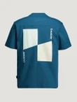 CHASIN T-Shirt Reco Blauw 4