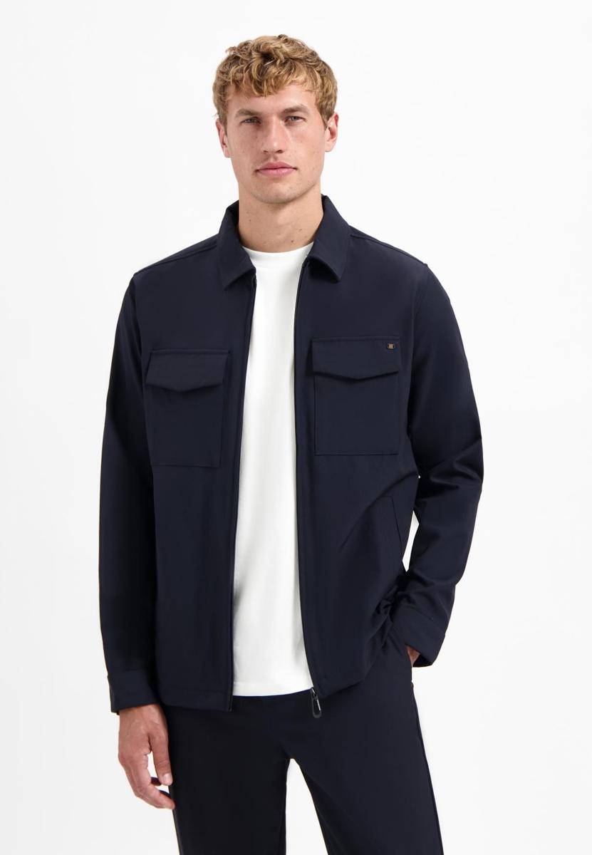 No Excess Overshirt 29510804 Blauw 1