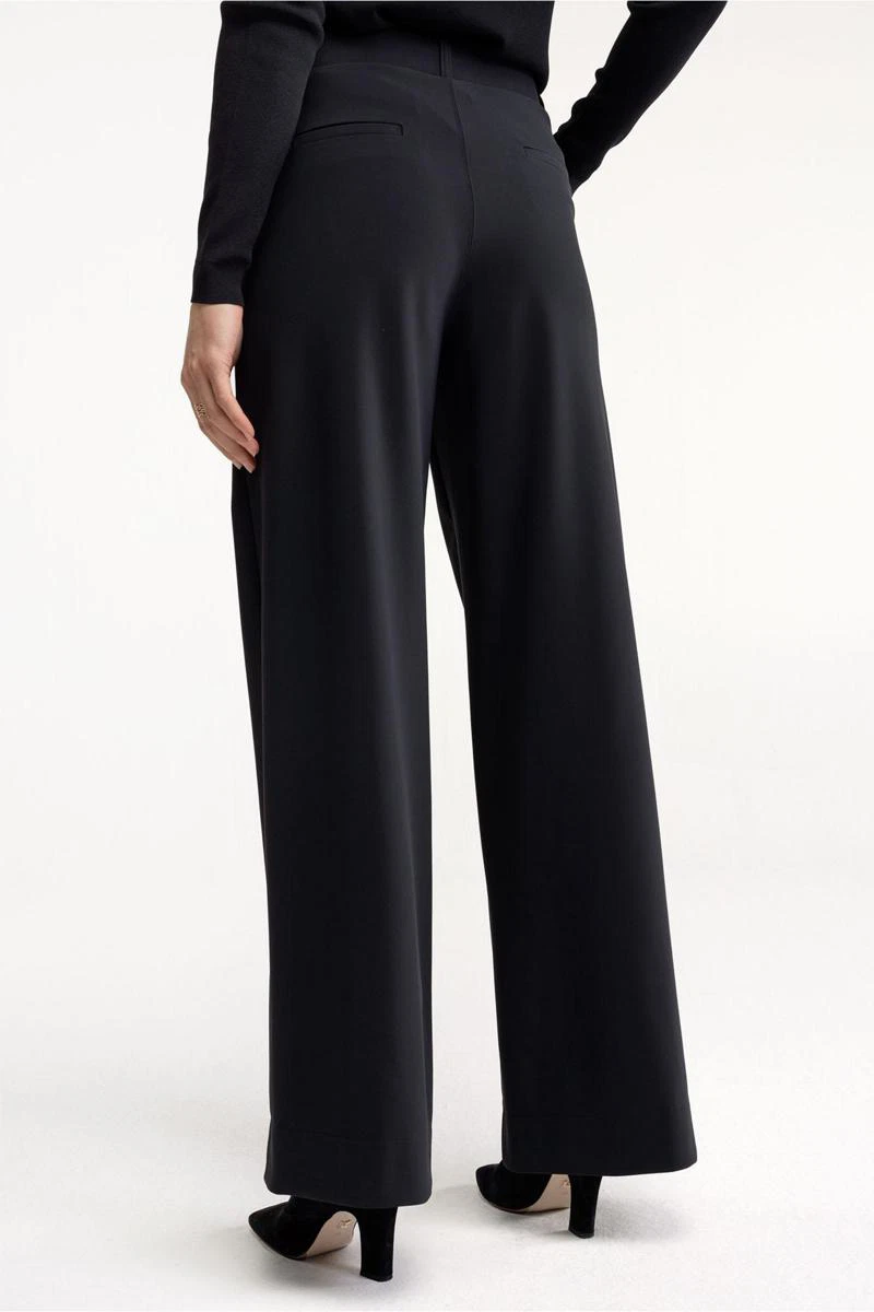 Studio Anneloes Pantalon Lexie Bonded Zwart 3