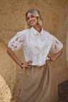NUKUS Blouse Berit Off-White 1