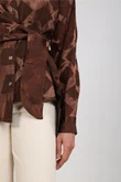 NUKUS Blouse NKF02140 Bruin 2