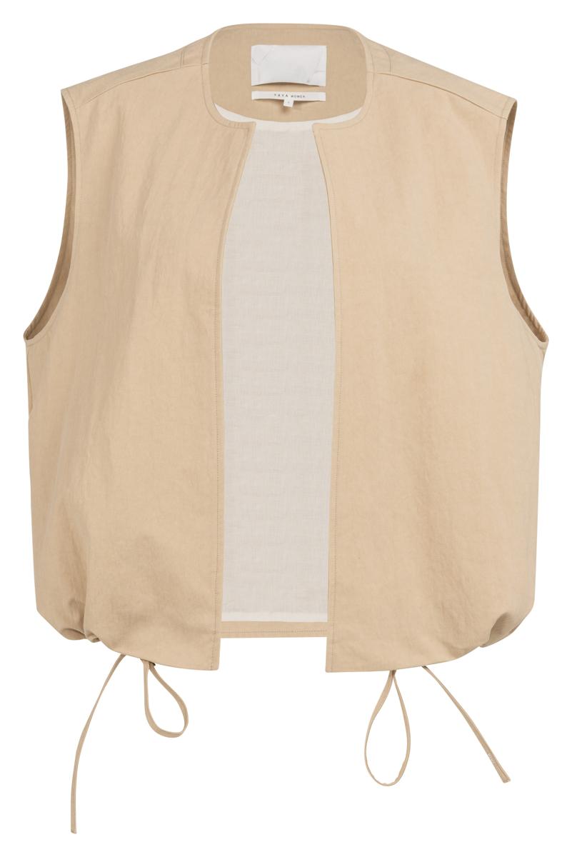YAYA Gilet 02-021007-603 Beige 2