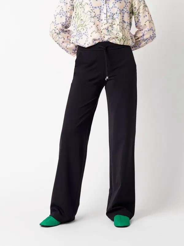 TONI Pantalon Jenny Wide Leg 61-12/1213-65 Blauw 1