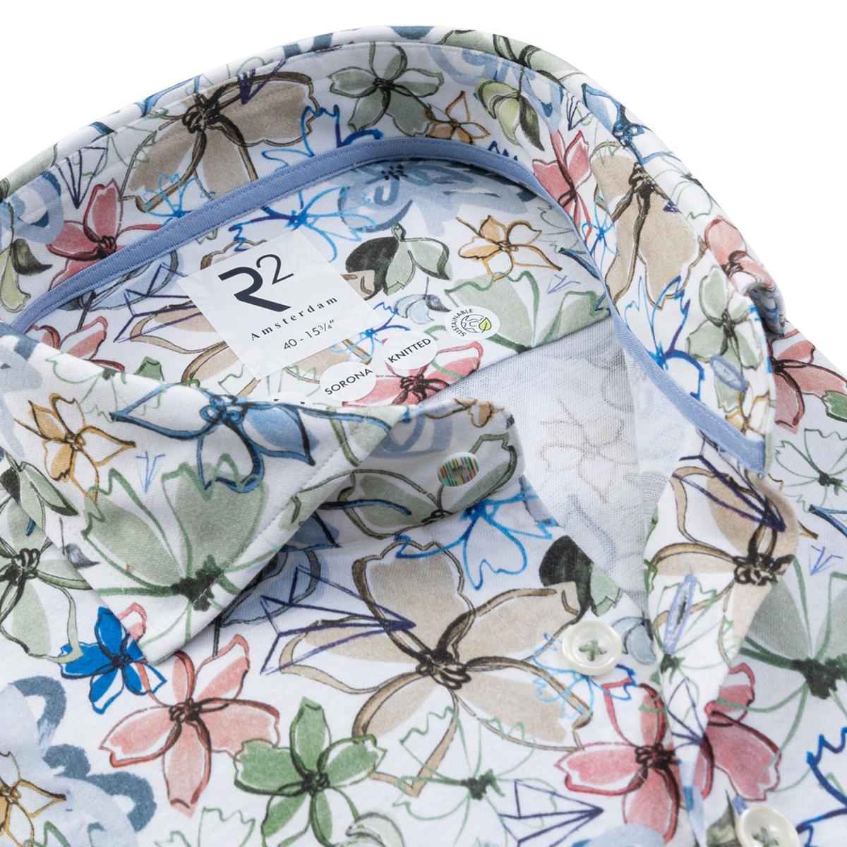 R2 Amsterdam Overhemd 132.WSP.027 Geen Kleur 2