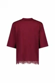 Studio Anneloes T-Shirt Fiore lace tee Rood 6