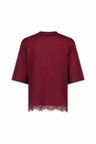 Studio Anneloes T-Shirt Fiore lace tee Rood 6