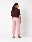 TONI Pantalon Pia Wide Leg 3/4 71-20/1818-15 Roze 3