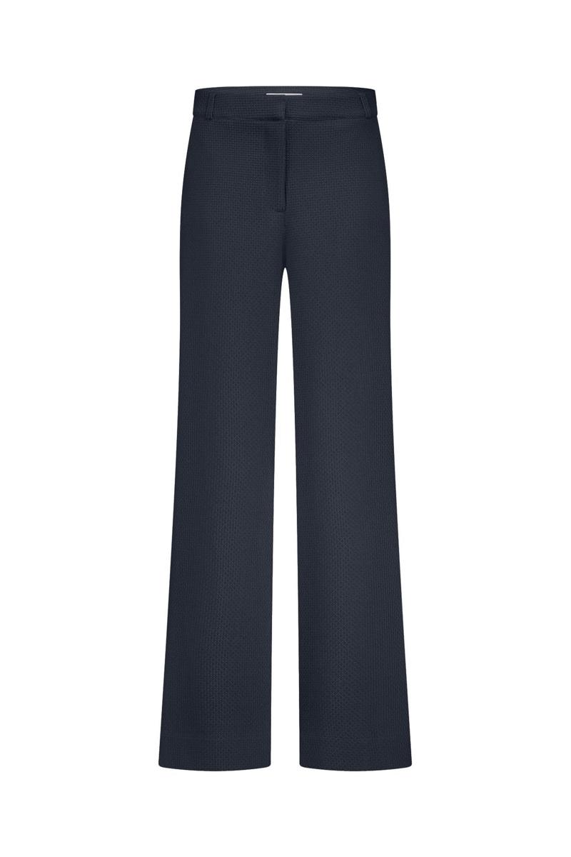 Studio Anneloes Pantalon Lexie Waffle Blauw 2