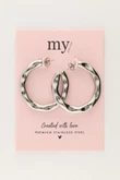 My Jewellery Oorbellen MJ11090 Zilver 2