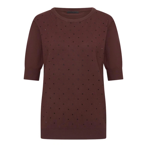 BM-Fashion Trui Feline Bruin 1