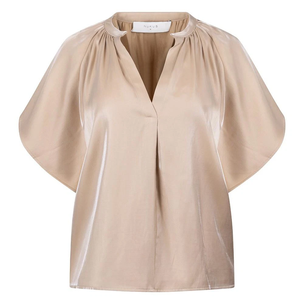 NUKUS Blouse Taylor Beige 2
