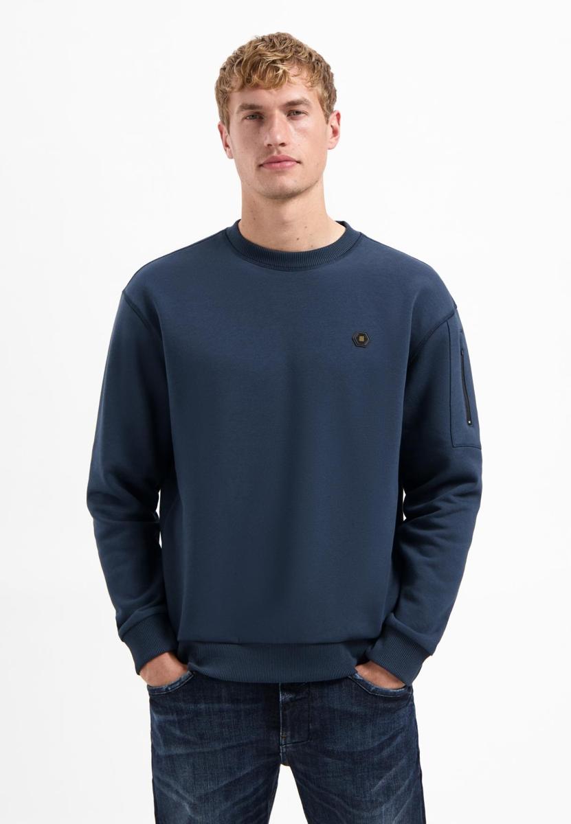 No Excess Sweater 29130857 Blauw 1
