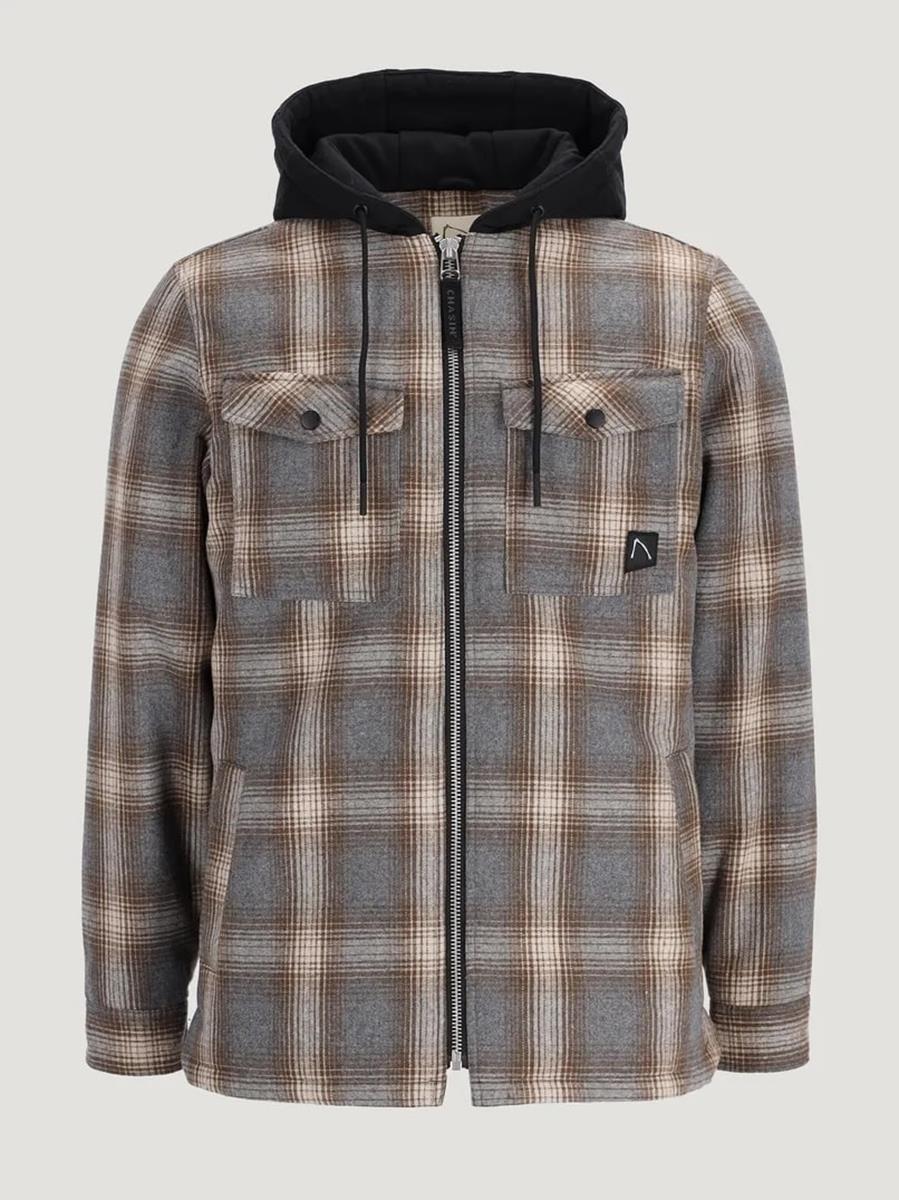 CHASIN Overshirt Stark Bruin 2