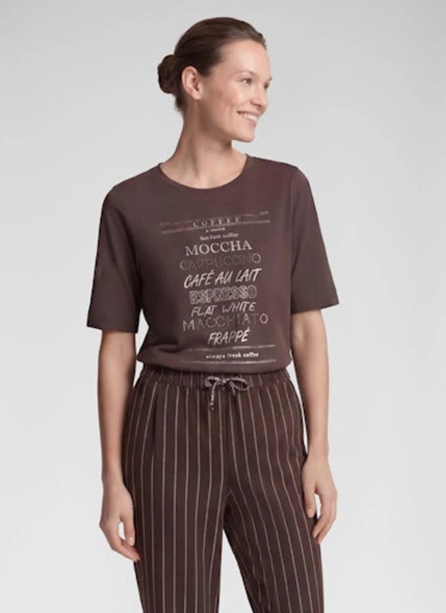Rabe T-Shirt 57-111308 Bruin 1