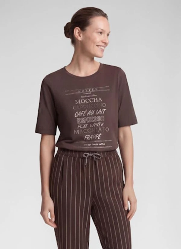 Rabe T-Shirt 57-111308 Bruin 1