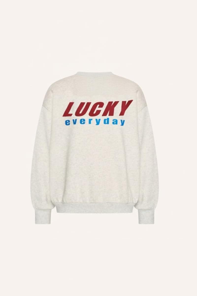 By-Bar Sweater Bibi Lucky Everyday Grijs 2