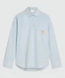 Josh V Blouse Neveah Blauw 1