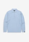 Butcher of Blue Trui Clifen Zip Blauw 2