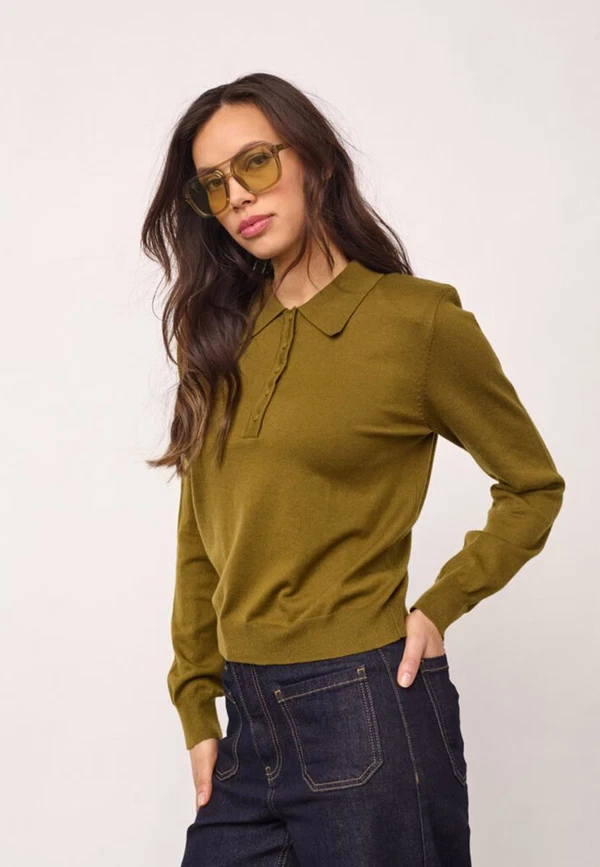 Co'Couture Polo Cory Polo Groen 1