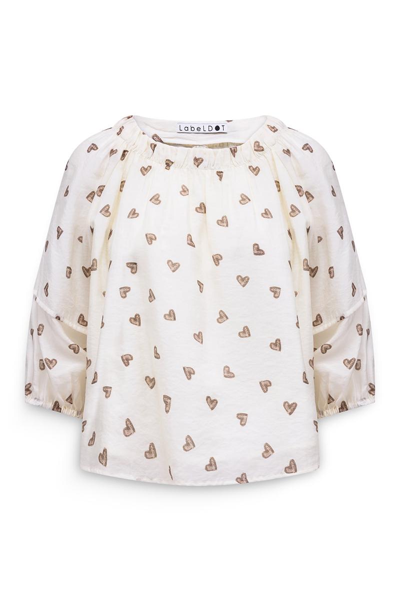 Label DOT Blouse Alicia Off-White 2