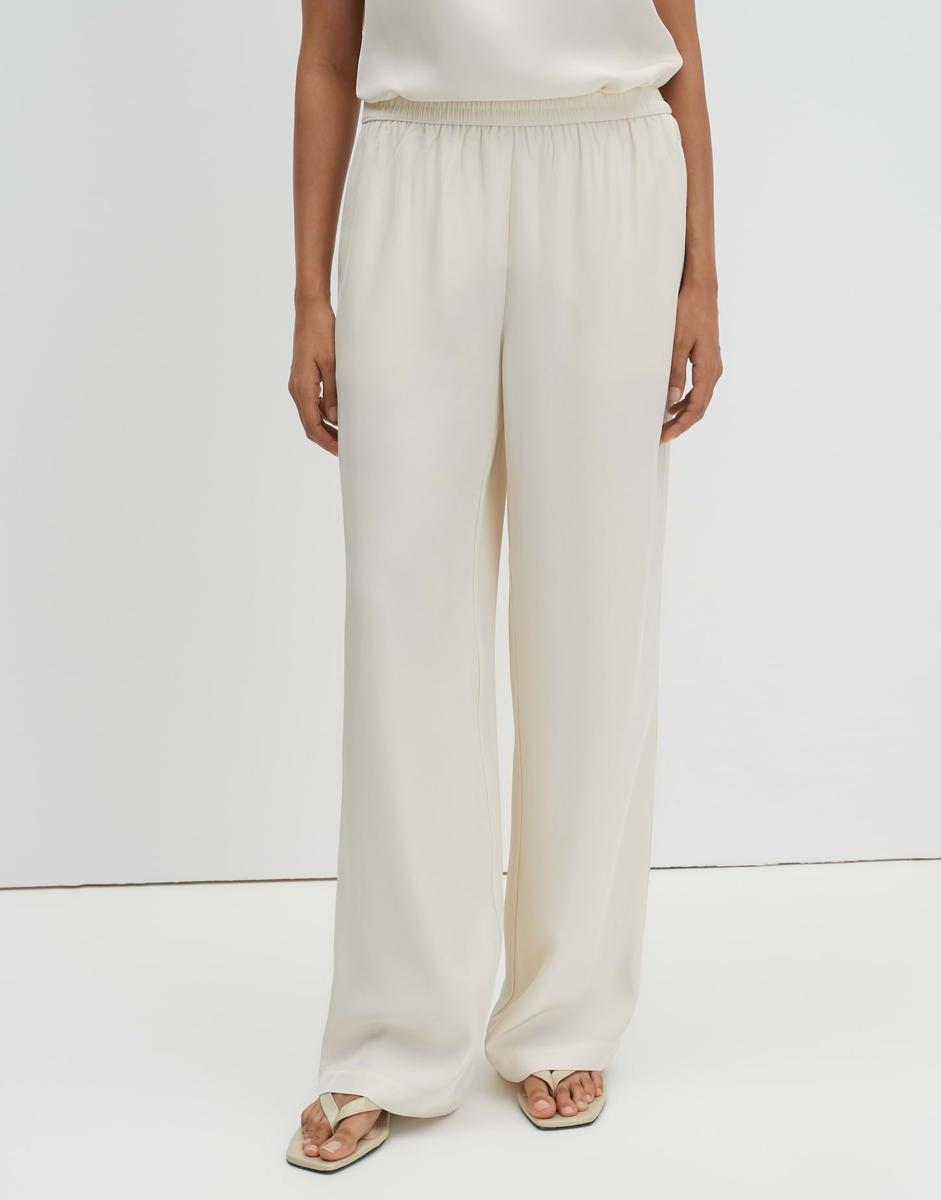 SOMEDAY Pantalon Cevil Flow Off-White 4