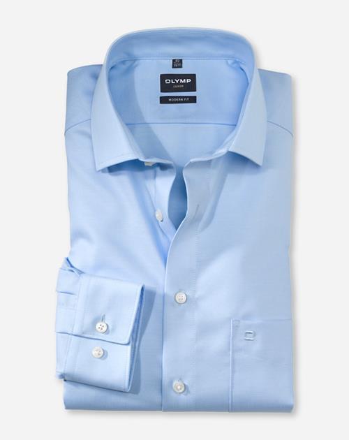 Olymp Olymp Overhemd 074564 Blauw 4