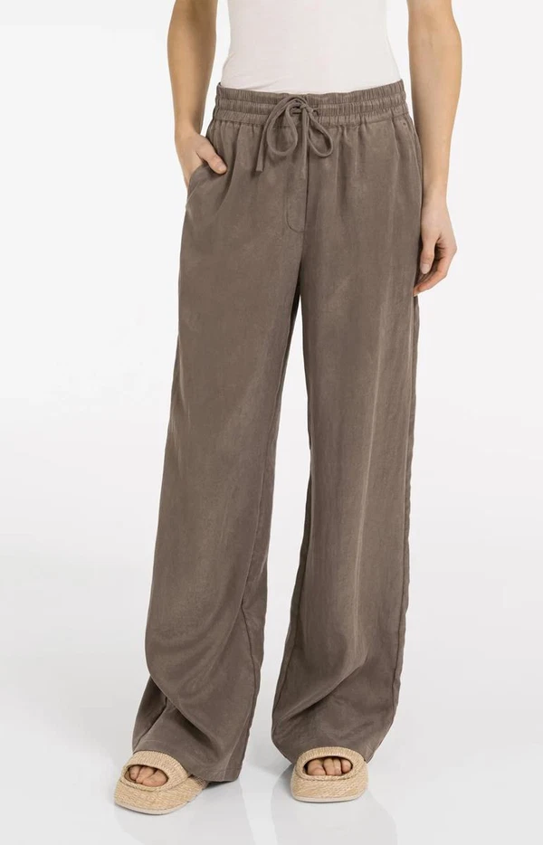 YAYA Pantalon 01-301261-605 Bruin 1