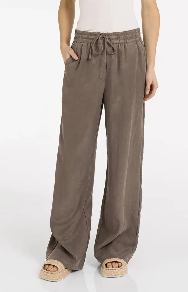 YAYA Pantalon 01-301261-605 Bruin 1