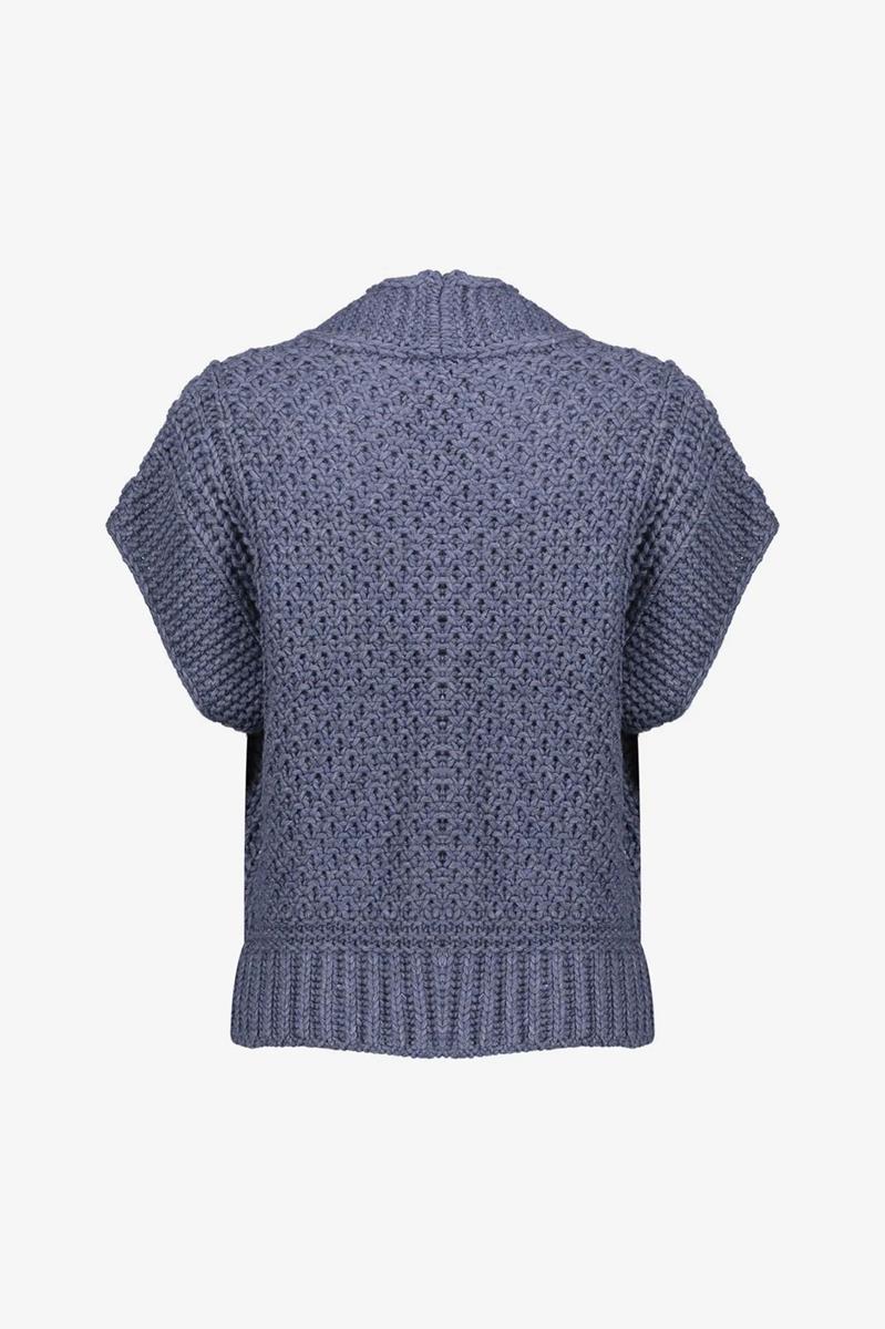 Geisha Gilet 54877-70 Blauw 3