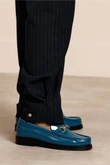 Studio Anneloes Pantalon Jana Gold Stripe Blauw 4