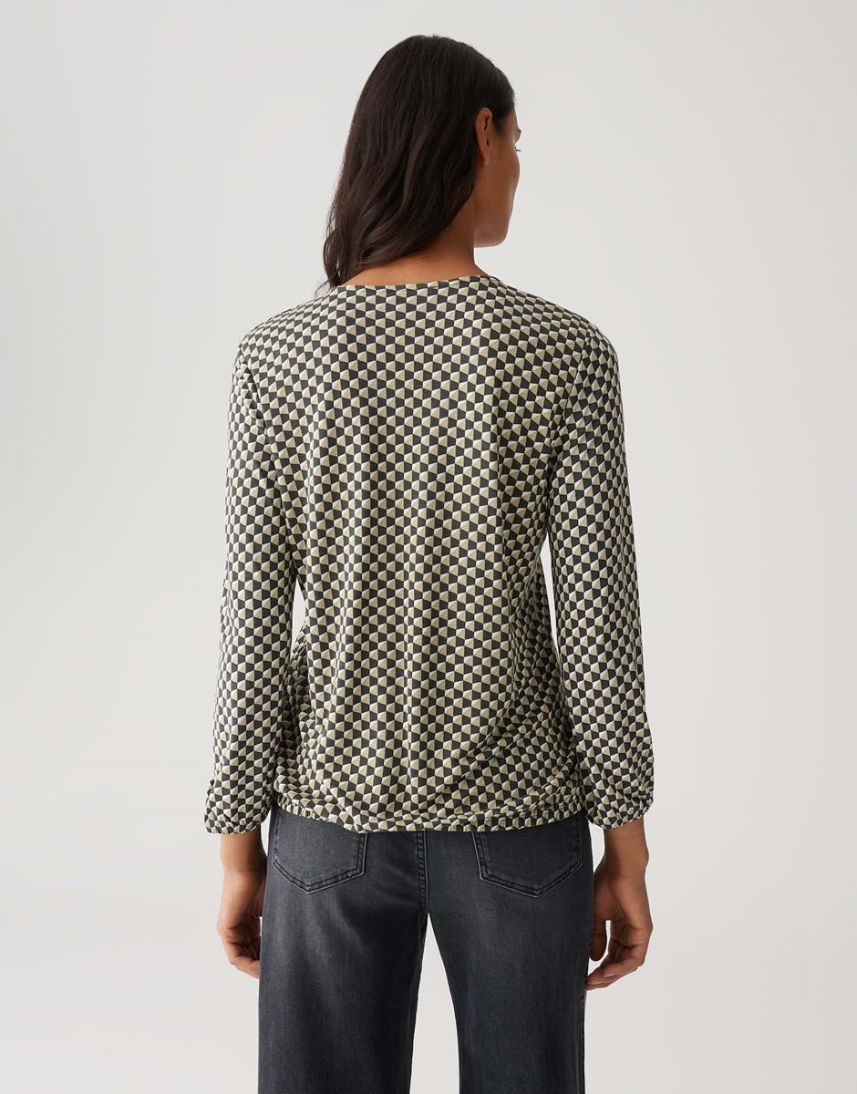 OPUS T-Shirt 10320113432376 Groen 3