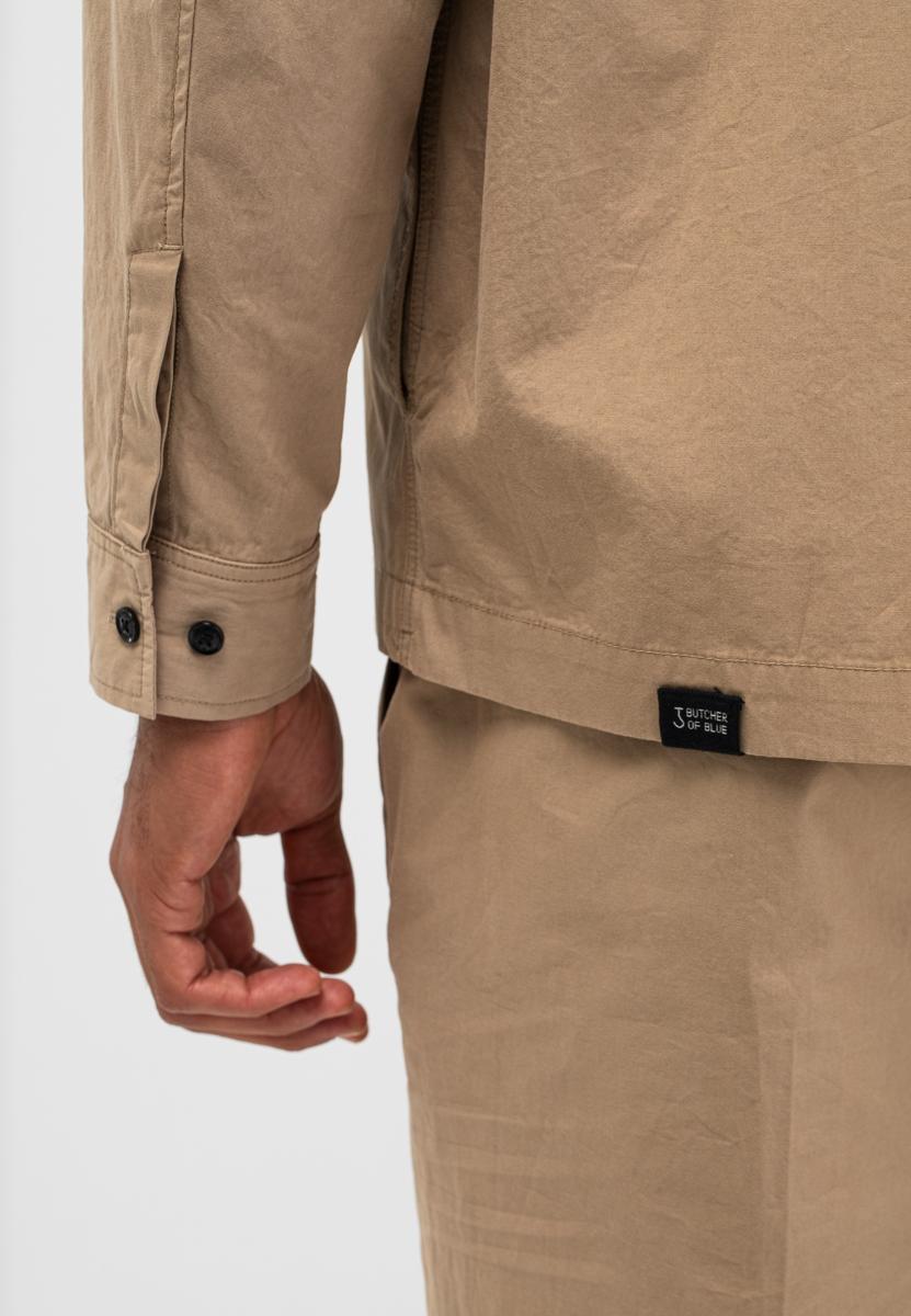 Butcher of Blue Overshirt Dan Beige 6
