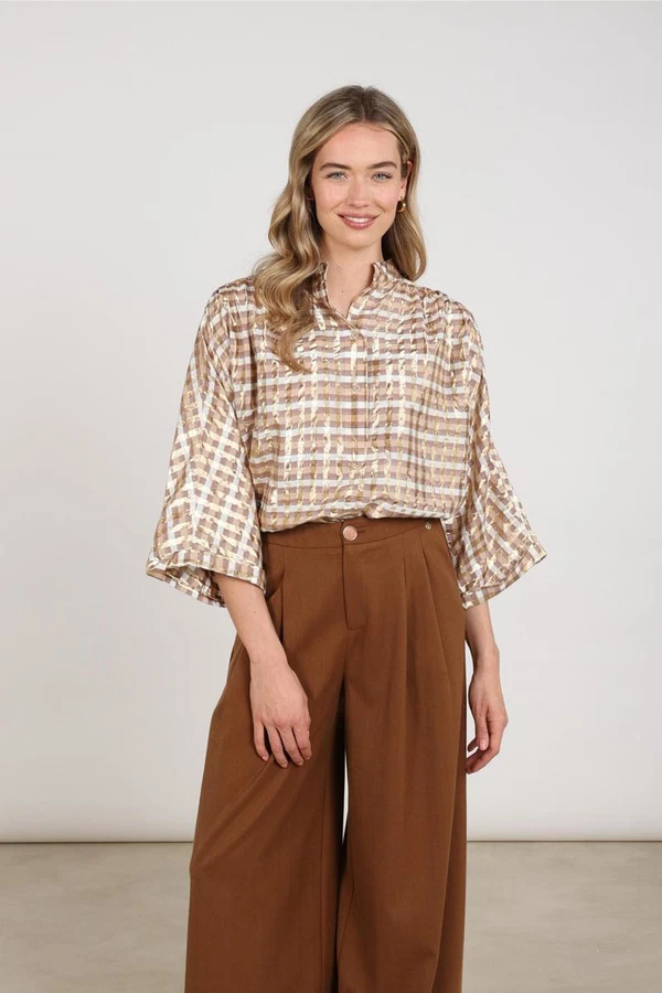 NUKUS Blouse Maya Off-White 1