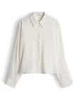 OPUS Blouse Flowy Off-White 2
