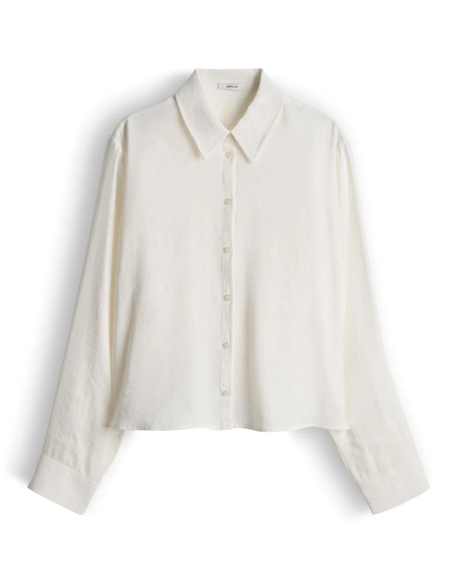 OPUS Blouse Flowy Off-White 2
