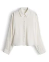 OPUS Blouse Flowy Off-White 2