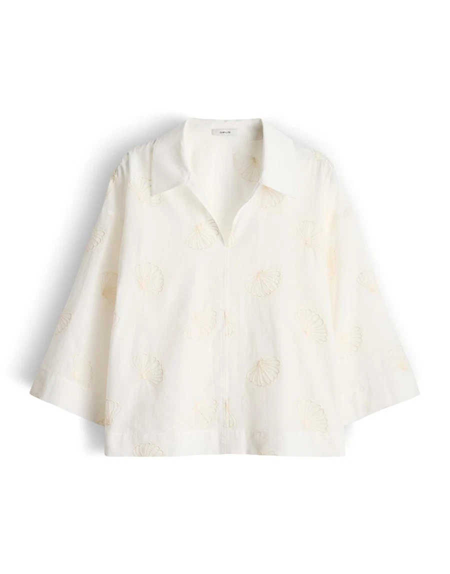 OPUS Blouse Famoni Off-White 2