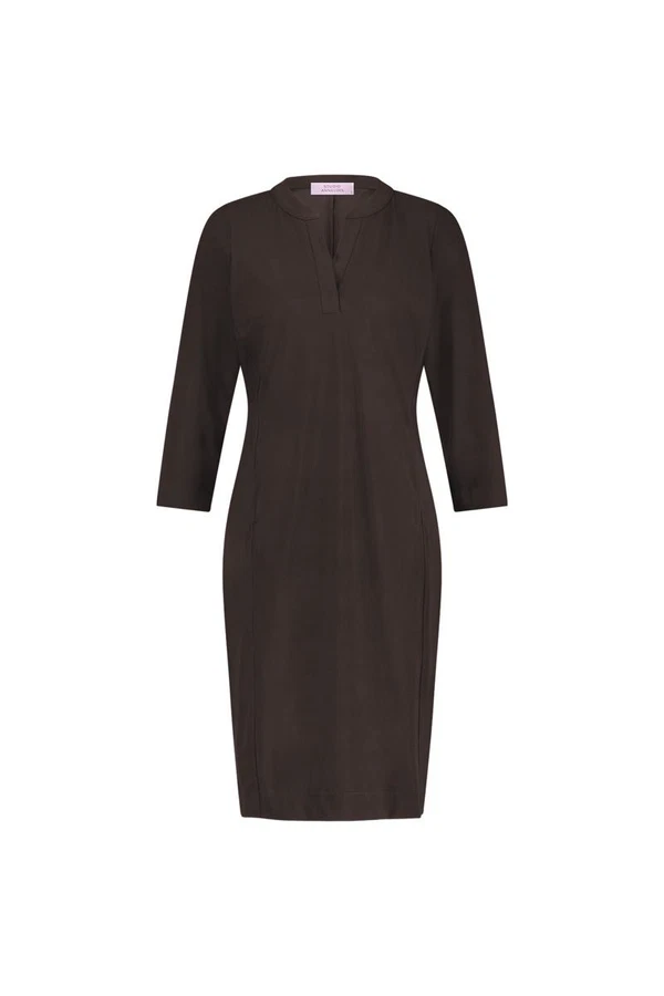 Studio Anneloes Jurk Simplicity dress Bruin 1
