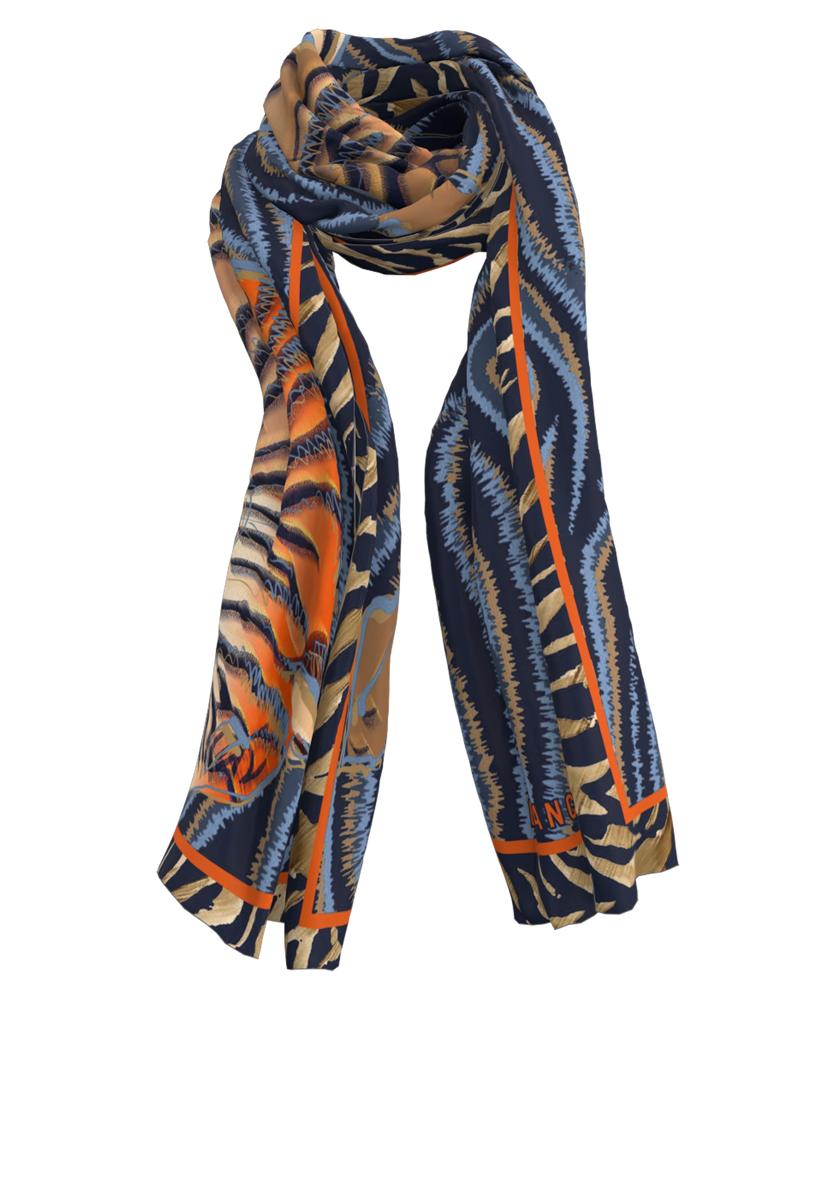 Bianca Sjaal Liva Blauw 2