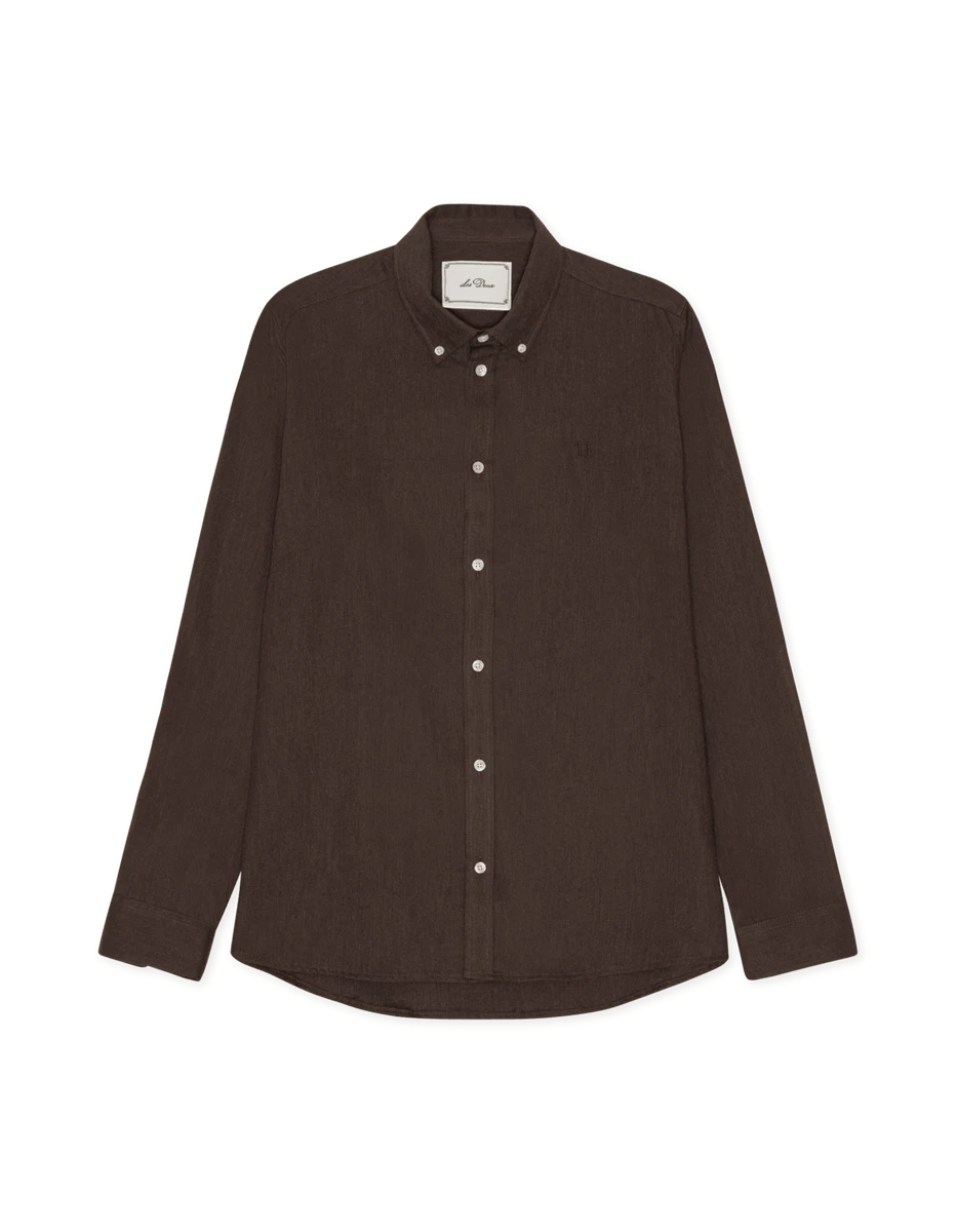 Les Deux Overhemd 1002196 Bruin 2