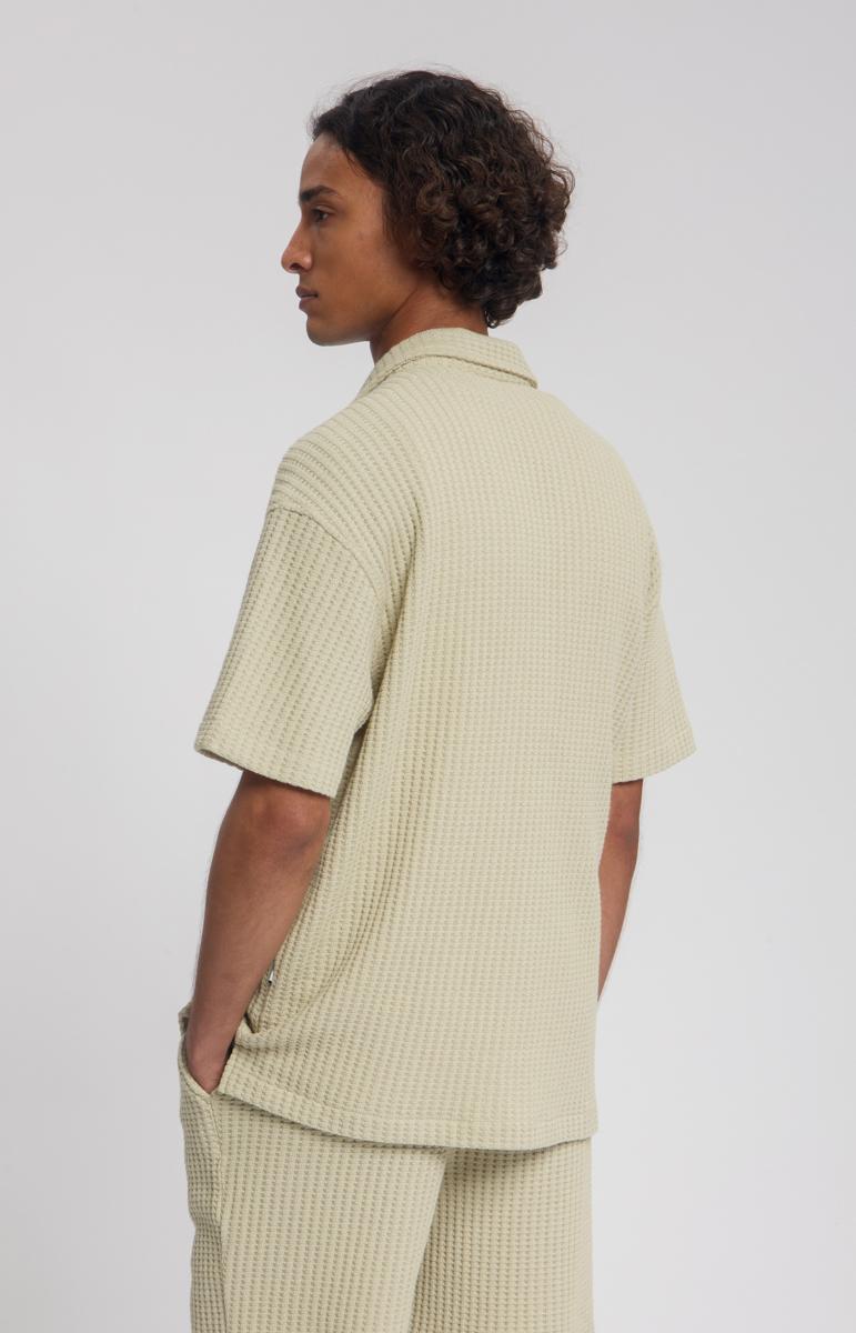 Law of the Sea Overhemd Flowen Structured Resort Beige 3