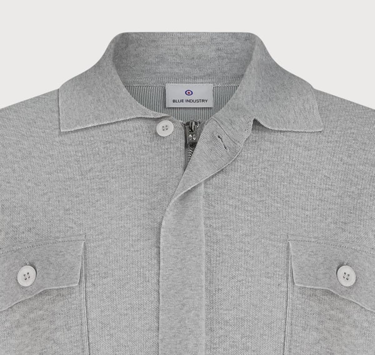 Blue Industry Vest KBIW25-M12 Grijs 5