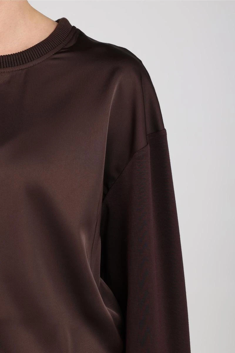 NUKUS Sweater NKF03095 Bruin 2