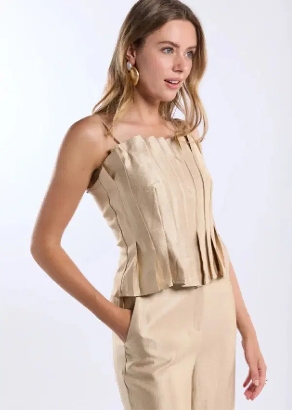 Freebird Top Talifa Goud 1