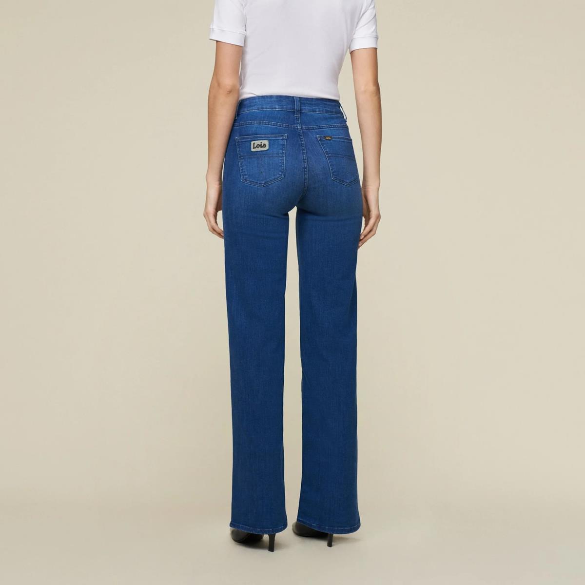 Lois Jeans Palazzo Blauw 2