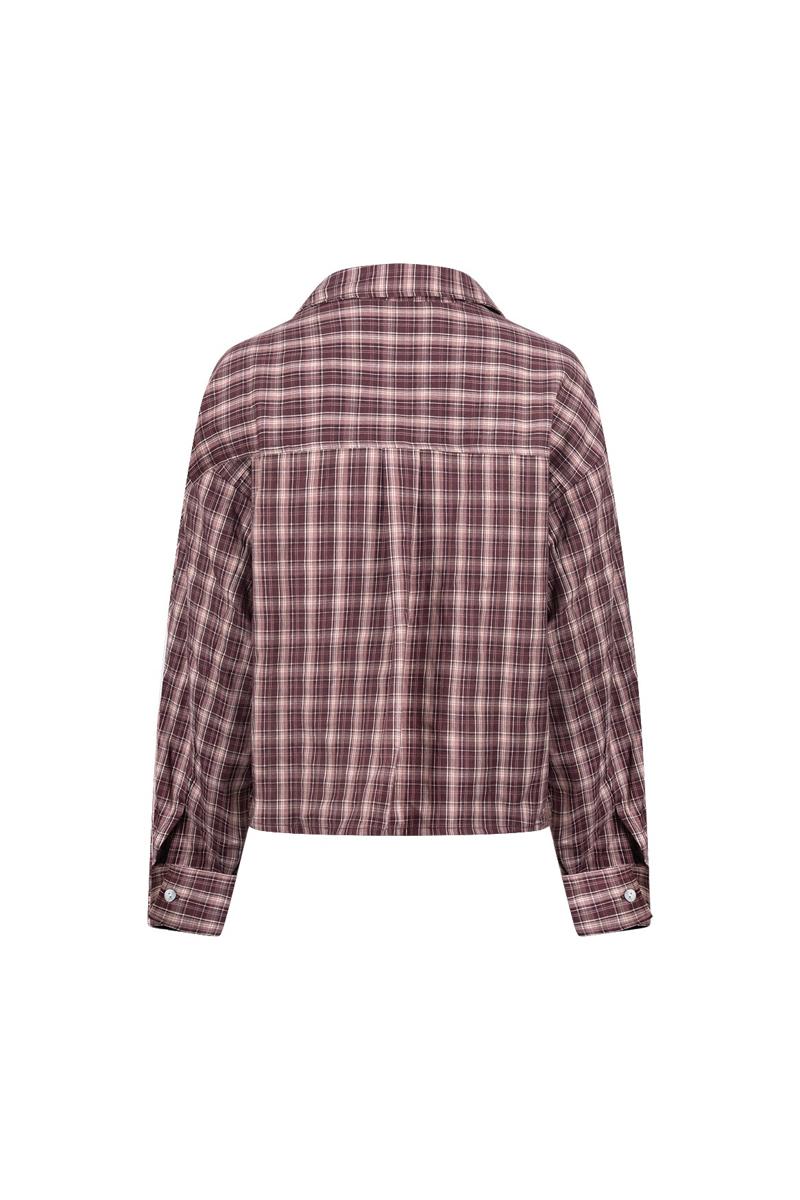 NUKUS Blouse Macy Rood 4